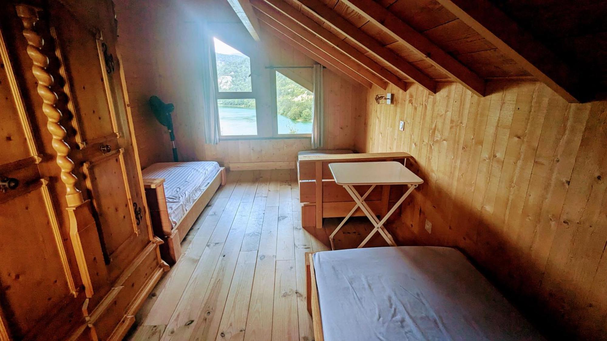 Cabanes et Lodges du Belvedere Serrieres-sur-Ain Eksteriør billede