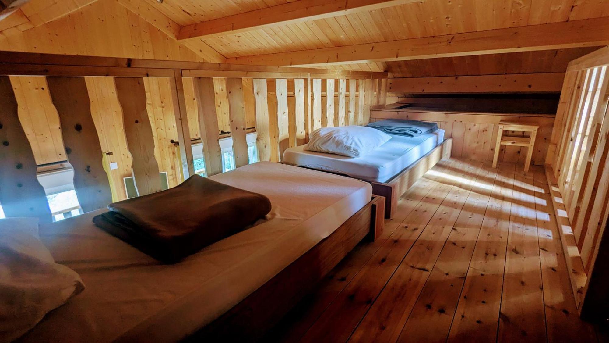 Cabanes et Lodges du Belvedere Serrieres-sur-Ain Eksteriør billede