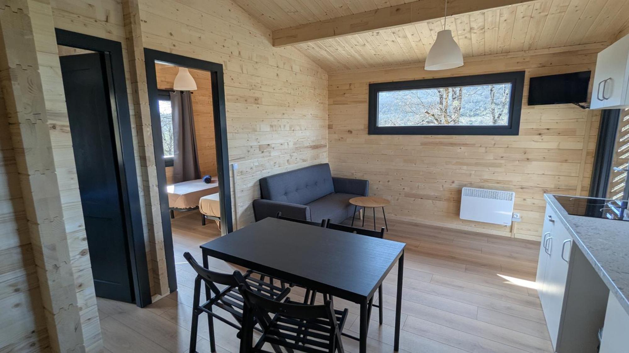 Cabanes et Lodges du Belvedere Serrieres-sur-Ain Eksteriør billede